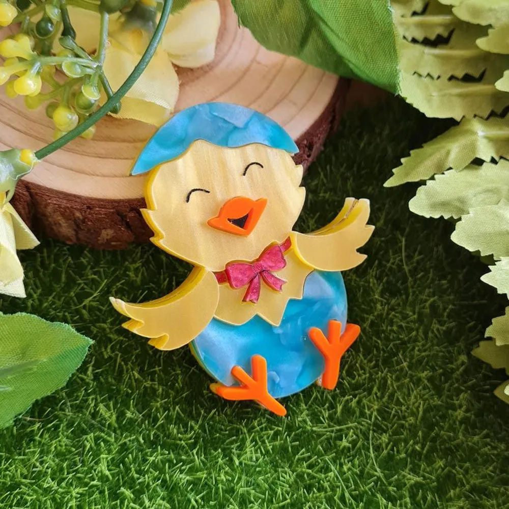 Spring Chick Necklace by Cherryloco Jewellery