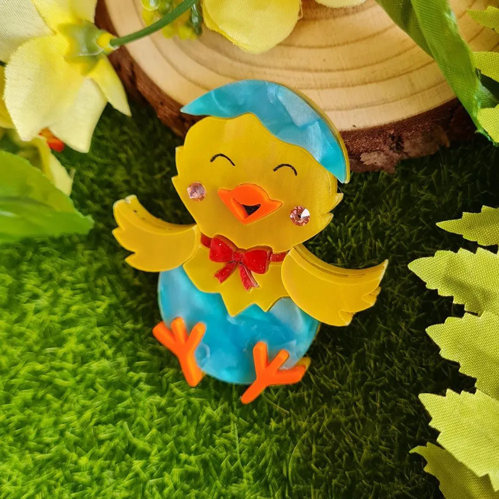Spring Chick Necklace by Cherryloco Jewellery