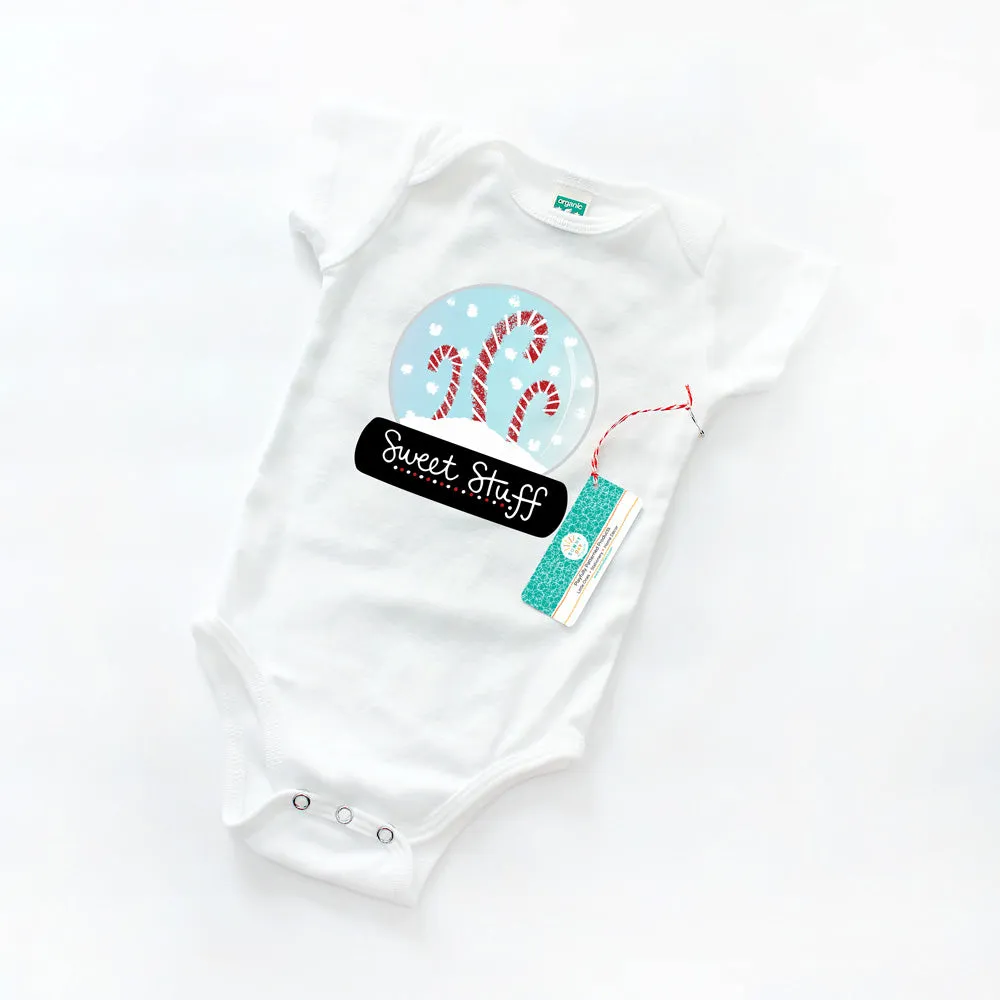 Sweet Snow Globe Baby Onesie - Organic Cotton | *25% Off!*