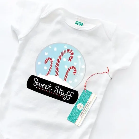 Sweet Snow Globe Baby Onesie - Organic Cotton | *25% Off!*