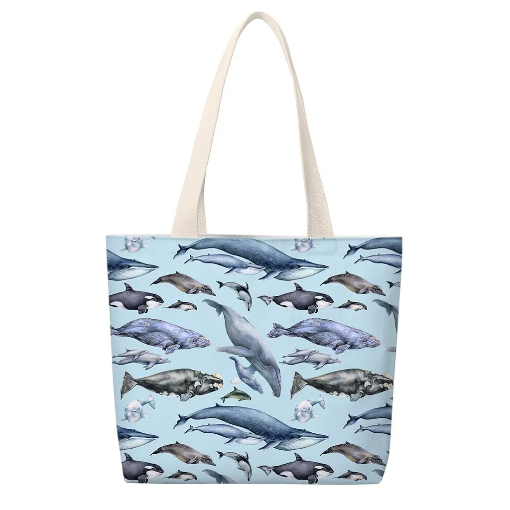 [TB-TD-TL-TM-TW-815] Whales World Totes