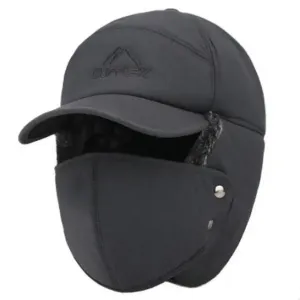 Trendy Winter Hats Men Women face and Ear Protection