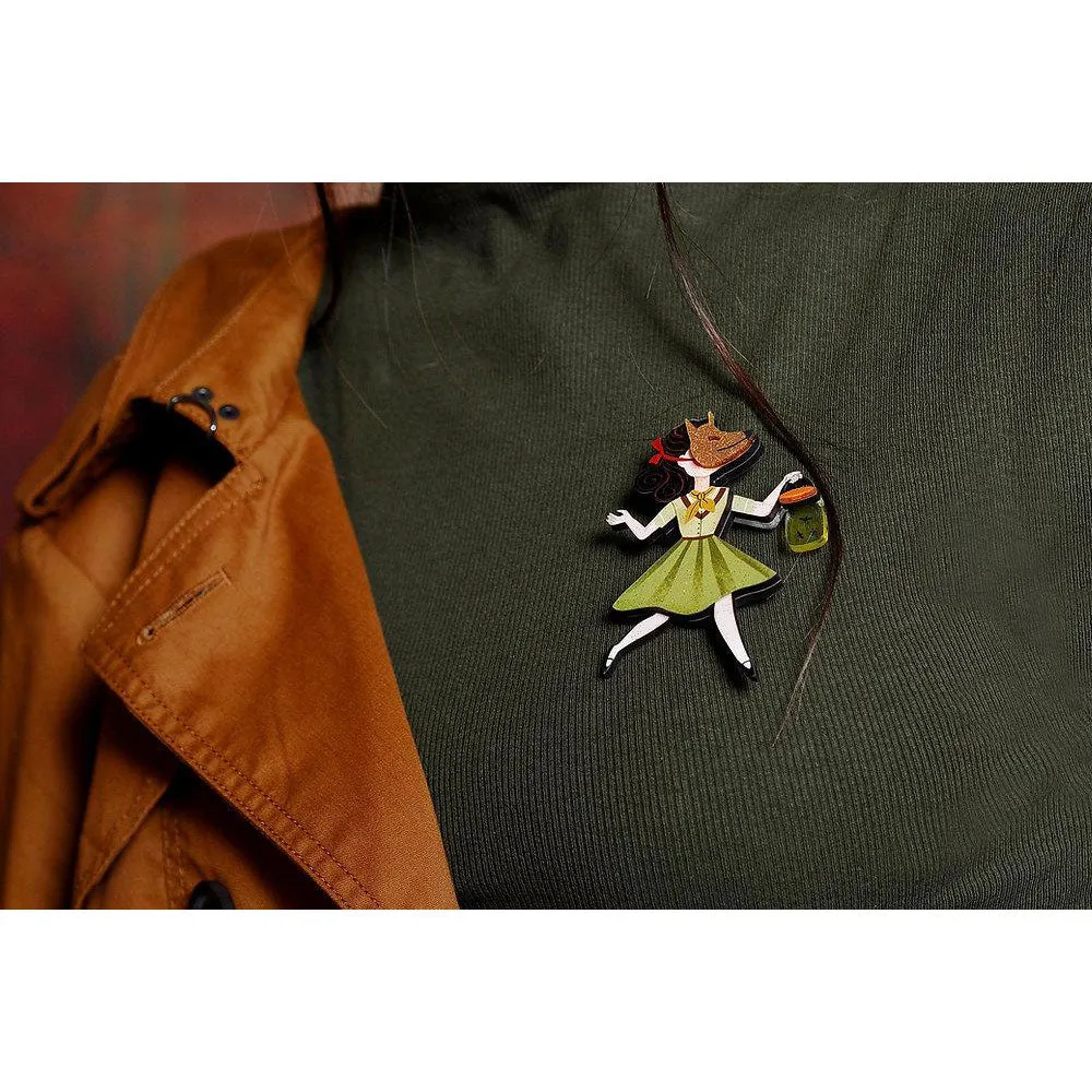 Wolf Scout Brooch by Laliblue